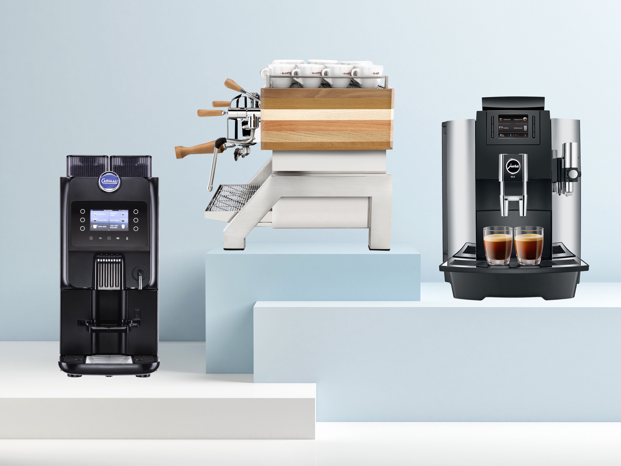 Richtig guter Kaffee: Drei Maschinen in der Mini-Mieten-Aktion!